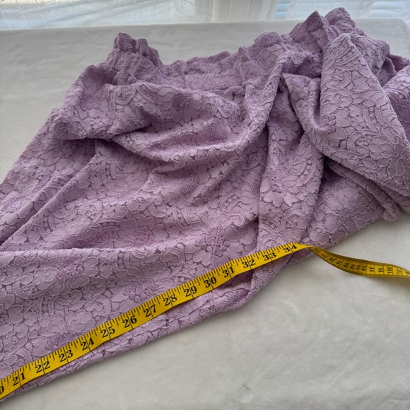 Free People Cloud Ride Lace Lounge Set XL Lavender Purple - Picture 9 of 9